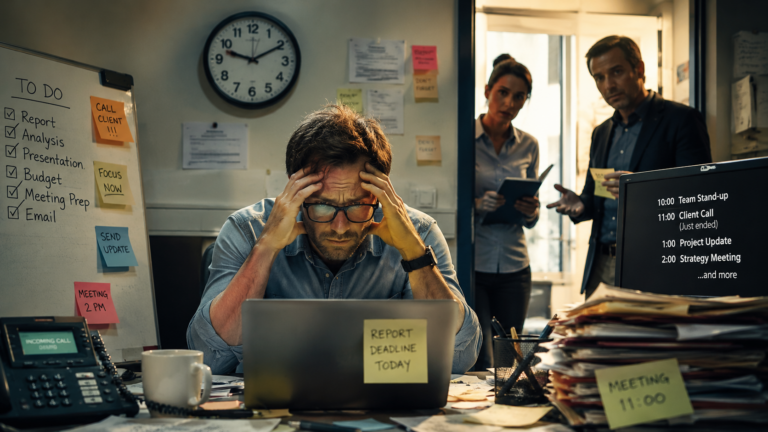 Attention Residue — warum der Tag vergeht und die Arbeit liegenbleibt